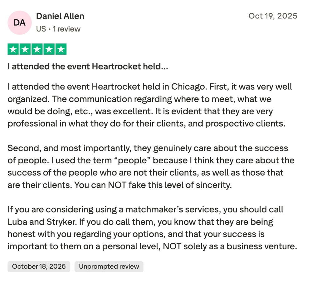 Heart Rocket International Matchmakers